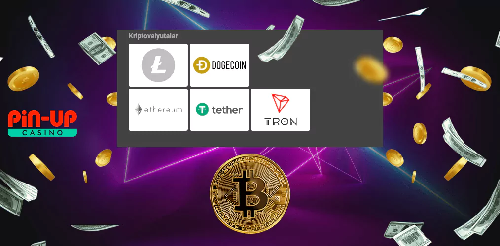 Pin Up Kripto Ödənişləri haqqında məlumat